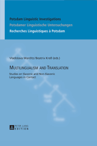 Imagen de portada: Multilingualism and Translation 1st edition 9783631657317
