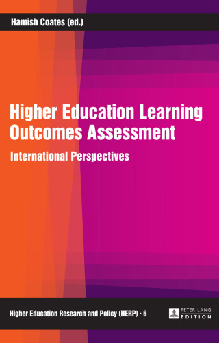 Cover image: Higher Education Learning Outcomes Assessment 1st edition 9783631654460