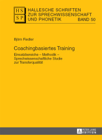 Titelbild: Coachingbasiertes Training 1st edition 9783631654347