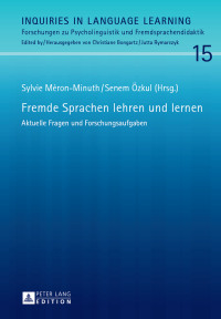 表紙画像: Fremde Sprachen lehren und lernen 1st edition 9783631655986