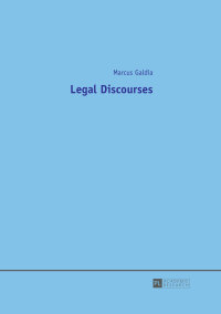 Imagen de portada: Legal Discourses 1st edition 9783631655900