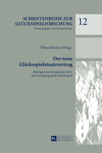 Imagen de portada: Der neue Gluecksspielstaatsvertrag 1st edition 9783631655344