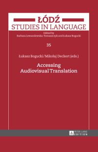 Cover image: Accessing Audiovisual Translation 1st edition 9783631655085