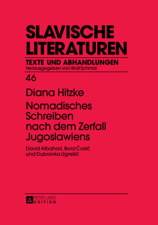 Cover image: Nomadisches Schreiben nach dem Zerfall Jugoslawiens 1st edition 9783631652695