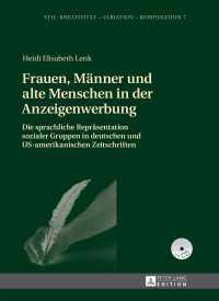 表紙画像: Frauen, Maenner und alte Menschen in der Anzeigenwerbung 1st edition 9783631652480