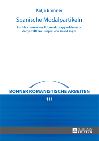 Cover image: Spanische Modalpartikeln 1st edition 9783631654064