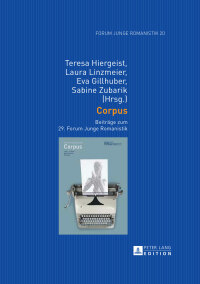 Cover image: Corpus 1st edition 9783631653784