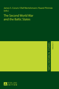 Cover image: The Second World War and the Baltic States 1st edition 9783631653036