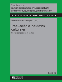 Cover image: Traducción e industrias culturales 1st edition 9783631653029