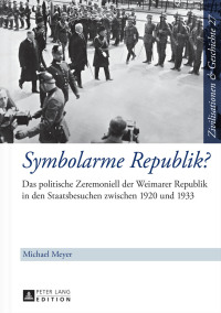 Cover image: Symbolarme Republik? 1st edition 9783631652909