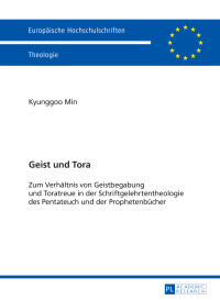 Titelbild: Geist und Tora 1st edition 9783631652893