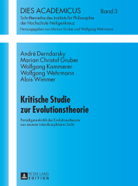 صورة الغلاف: Kritische Studie zur Evolutionstheorie 1st edition 9783631650226