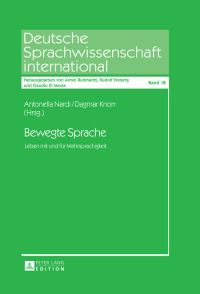Imagen de portada: Bewegte Sprache 1st edition 9783631649930