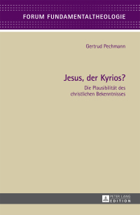 Omslagafbeelding: Jesus, der Kyrios? 1st edition 9783631649862