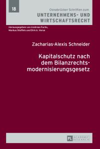 Cover image: Kapitalschutz nach dem Bilanzrechtsmodernisierungsgesetz 1st edition 9783631651643