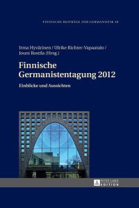 表紙画像: Finnische Germanistentagung 2012 1st edition 9783631651193