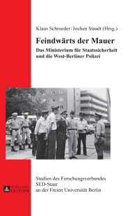 Cover image: Feindwaerts der Mauer 1st edition 9783631650707