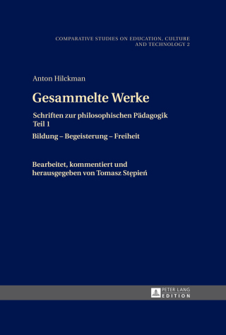 Imagen de portada: Gesammelte Werke 1st edition 9783631647844