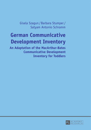 Imagen de portada: German Communicative Development Inventory 1st edition 9783631647530