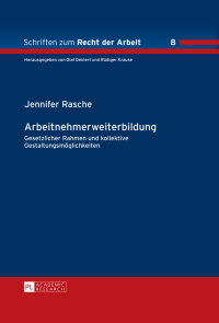 Imagen de portada: Arbeitnehmerweiterbildung 1st edition 9783631649107