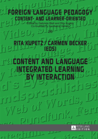 Imagen de portada: Content and Language Integrated Learning by Interaction 1st edition 9783631648995