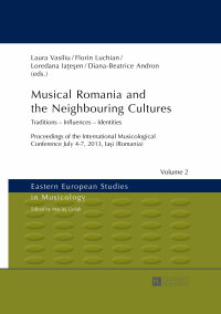 Imagen de portada: Musical Romania and the Neighbouring Cultures 1st edition 9783631648803