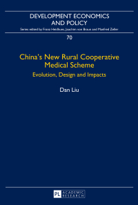 Cover image: China’s New Rural Cooperative Medical Scheme 1st edition 9783631648551