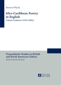 Imagen de portada: Afro-Caribbean Poetry in English 1st edition 9783631645444