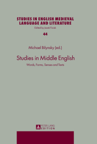 Imagen de portada: Studies in Middle English 1st edition 9783631644942