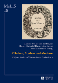 Imagen de portada: Maerchen, Mythen und Moderne 1st edition 9783631644546