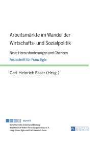 表紙画像: Arbeitsmaerkte im Wandel der Wirtschafts- und Sozialpolitik 1st edition 9783631647073