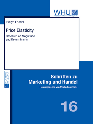 Cover image: Price Elasticity 1st edition 9783631647059