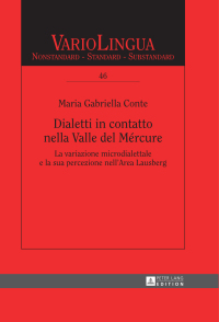 Cover image: Dialetti in contatto nella Valle del Mércure 1st edition 9783631646922