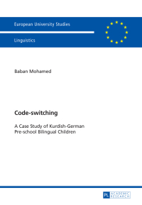 Cover image: Code-switching 1st edition 9783631646830