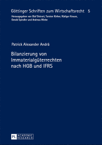 Immagine di copertina: Bilanzierung von Immaterialgueterrechten nach HGB und IFRS 1st edition 9783631646496