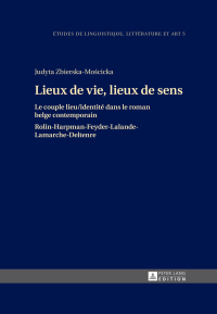 Titelbild: Lieux de vie, lieux de sens 1st edition 9783631646175