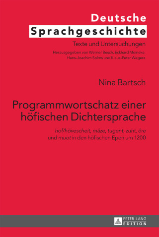 Cover image: Programmwortschatz einer hoefischen Dichtersprache 1st edition 9783631646090
