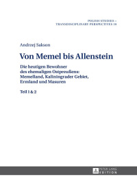 Cover image: Von Memel bis Allenstein 1st edition 9783631641576