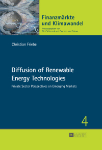 Cover image: Diffusion of Renewable Energy Technologies 1st edition 9783631644447
