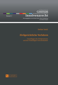 Imagen de portada: Zivilgerichtliche Verfahren 1st edition 9783631643952