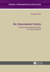 Cover image: Die Erkennbarkeit Gottes 1st edition 9783631643822