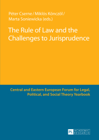 表紙画像: The Rule of Law and the Challenges to Jurisprudence 1st edition 9783631643815