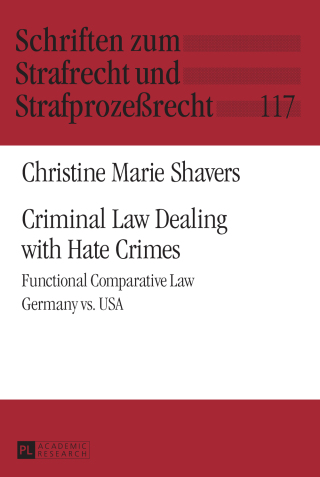Immagine di copertina: Criminal Law Dealing with Hate Crimes 1st edition 9783631642207