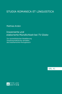 Omslagafbeelding: Inszenierte und elaborierte Muendlichkeit bei «TV Globo» 1st edition 9783631641972
