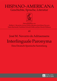 Imagen de portada: Interlinguale Paronyma 1st edition 9783631638651