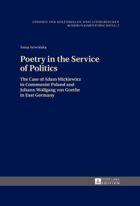 Cover image: Poetry in the Service of Politics 1st edition 9783631629208