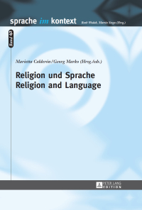 صورة الغلاف: Religion und Sprache- Religion and Language 1st edition 9783631632710