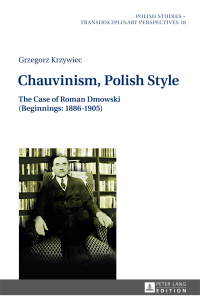 Cover image: Chauvinism, Polish Style 1st edition 9783631627570