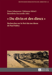 Imagen de portada: « Du divin et des dieux » 1st edition 9783631626566