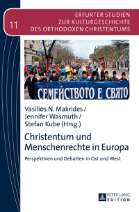 Titelbild: Christentum und Menschenrechte in Europa 1st edition 9783631625804